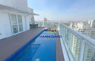 Luxuosa cobertura duplex com piscina. vista panorâmica