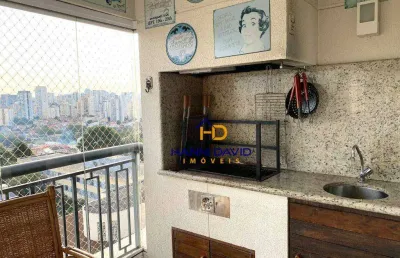 Varanda gourmet e prédio clube ! belíssimo apartamento de 120 m²  no bairro bosque da saúde ! 3 dormitórios e 2 vagas !!!! confira !!!