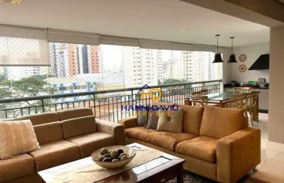 Apartamento de 246m ² em prédio clube na vila mariana. próximo ao parque do ibirapuera  ! 4 suítes e 4 vagas ! confira !