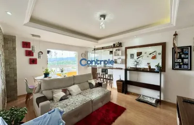 Apartamento próximo a av das torres 2 dormitórios e sacada com churrasqueira em são josé