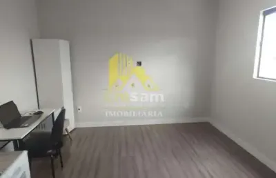 Sala comercial para locação em monte mor, parque residencial terras de yucatan, 1 banheiro