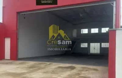Galpão / barracão para locação em hortolândia, jardim do bosque, 2 banheiros, 4 vagas