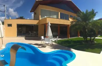 Casa em condomínio fechado com 4 quartos à venda na Rua Namorado, Miragem, Lauro de Freitas