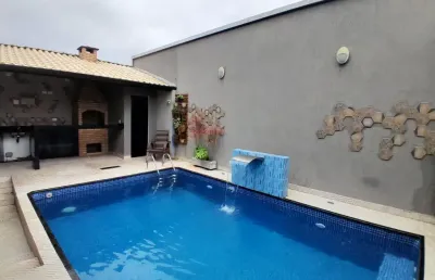 Casa em condomínio fechado com 2 quartos à venda na Avenida Professor Daijiro Matsuda, 550, Balneário Maracanã, Praia Grande