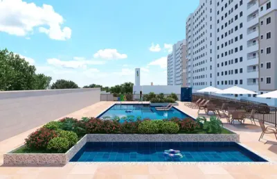 Apartamento no mochila feira de santana varanda 2 quartos e vaga
