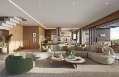 Cobertura com 270 m², 3 quartos sendo 3 suítes e 4 vagas à venda no bairro cabral.