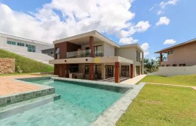 Venda - casa com 5 suítes no alphaville 2 - salvador-ba