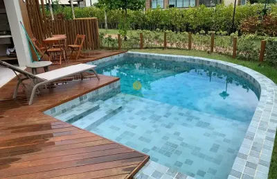 Casa de luxo no marluá itacimirim-ba  pé na areia, 4 suítes