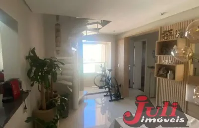 Apartamento cobertura duplex  2 dorm 1 suite 2 vagas lazer completo