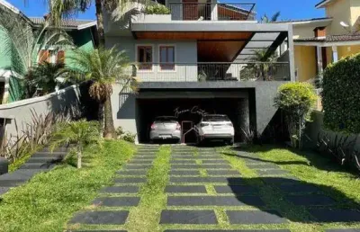 Casa com 3 dormitórios à venda, 240 m² por r$ 3.200.000,00 - condomínio v - arujá/sp
