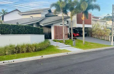 Casa com 3 dormitórios à venda, 400 m² por r$ 6.800.000,00 - condomínio v - arujá/sp