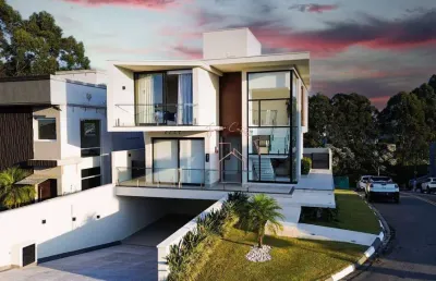 Casa do artista - com 4 dormitórios à venda, 328 m² por r$ 3.490.000 - jardim fazenda rincão - arujá/sp