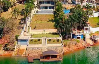 Casa com 5 dormitórios, 620 m² - venda por r$ 8.000.000 ou aluguel por r$ 6.000/dia - àguas de igaratá - igaratá/sp