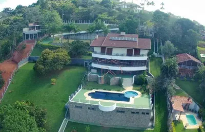 Chácara com 4 dormitórios à venda, 5180 m² por r$ 4.500.000 - àguas de igaratá - igaratá/sp