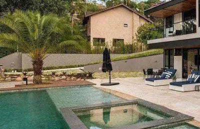 Mansão luxuosa, com 5 dormitórios à venda, 780 m² por r$ 12.900.000 - recanto de igaratá - igaratá/sp