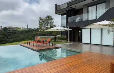 Casa com 4 dormitórios à venda, 380 m² por r$ 4.500.000 - ouro fino - santa isabel/sp