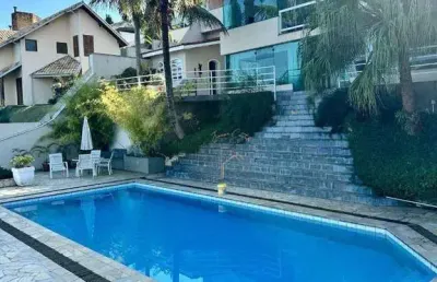 Chácara com 5 dormitórios à venda, 800 m² por r$ 3.500.000,00 - centro - igaratá/sp