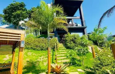 Casa com 7 dormitórios para alugar, 780 m² por r$ 5.000/dia - recanto das águas - igaratá/sp