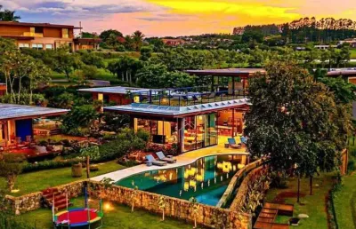 Casa com 6 dormitórios à venda, 1162 m² por r$ 32.000.000,00 - condominio fazenda boa vista - porto feliz/sp