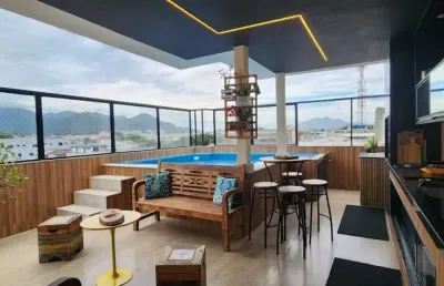 Cobertura à venda, 377 m² por r$ 2.470.000,00 - recreio dos bandeirantes - rio de janeiro/rj