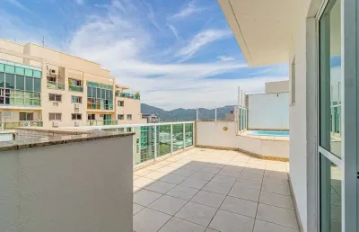 Cobertura com 2 dormitórios à venda, 141 m² por r$ 1.094.395,00 - recreio dos bandeirantes - rio de janeiro/rj