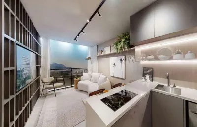 Studio com 1 dormitório à venda, 38 m² por r$ 330.508,00 - barra olímpica - rio de janeiro/rj