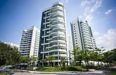 Apartamento com 4 dormitórios à venda, 402 m² por r$ 5.200.000 - península - rio de janeiro/rj