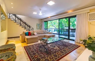 Cobertura com 4 dormitórios à venda, 336 m² por r$ 3.450.000,00 - barra da tijuca - rio de janeiro/rj