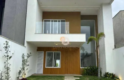Casa com 3 suítes à venda, 285 m² por r$ 1.695.000 - ilha de guaratiba - rio de janeiro/rj