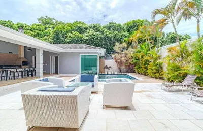 Casa com 5 dormitórios para alugar, 521 m² por r$ 54.460,00/mês - barra da tijuca - rio de janeiro/rj