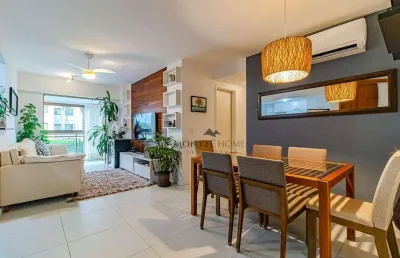 Apartamento com 2 dormitórios à venda, 76 m² por r$ 750.000,00 - recreio dos bandeirantes - rio de janeiro/rj