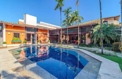 Casa com 4 dormitórios à venda, 640 m² por r$ 7.300.000,00 - barra da tijuca - rio de janeiro/rj