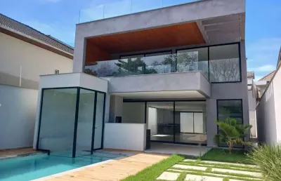 Casa com 4 dormitórios à venda, 340 m² por r$ 5.200.000,00 - barra da tijuca - rio de janeiro/rj