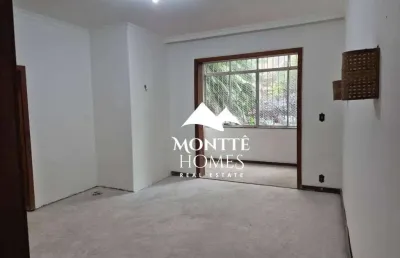 Apartamento amplo com 3 quartos + dependência, à venda, 108 m² por r$ 1.090.000 - laranjeiras - rio de janeiro/rj - com acessibilidade