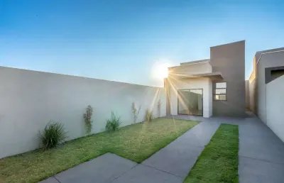 Casa à venda com 3 quartos, sendo 1 suíte no bela vista da lagoa em três lagoas - ms