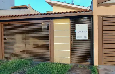 Casa à venda com 3 quartos sendo 1 suíte no setsul em três lagoas - ms