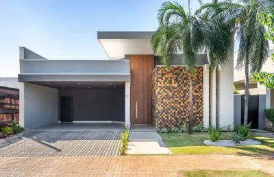 Casa com 3 suítes à venda no condomínio portal das águas em três lagoas - ms | conforto e elegância