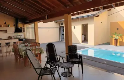 Casa com 3 quartos sendo 2 suítes no parque são carlos em três lagoas - ms