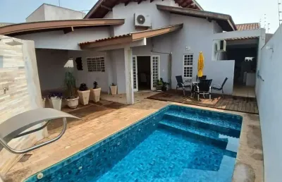 Casa com 3 quartos sendo 1 suíte - jardim bela vista em três lagoas / ms