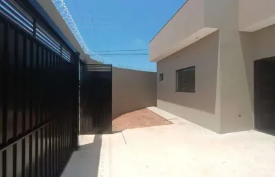 Casa com 2 quartos sendo 1 suíte - bosque das araras em três lagoas / ms
