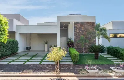 Casa com 3 suítes à venda no condomínio portal das águas em três lagoas - ms | requinte e sofisticação
