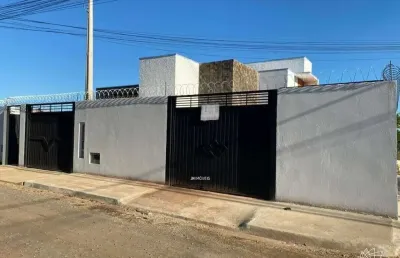 Casas com 3 dormitórios sendo 1 suíte no jardim paranapungá em três lagoas - ms