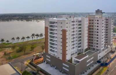 Apartamento magnífico em frente a lagoa maior à venda