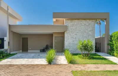 Casa com 3 suítes à venda no condomínio portal das águas em três lagoas - ms | conforto e elegância