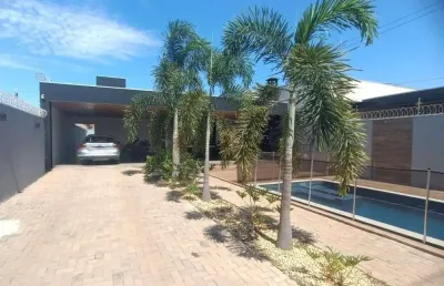 Casa 03 quartos mais parque 160 m² três lagoas / ms