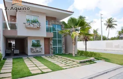 Casa em condomínio fechado com 4 quartos à venda na Rua Sorocaba, Lagoa Redonda, Fortaleza