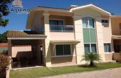 Casa em condomínio fechado com 3 quartos à venda na Avenida Odilon Guimarães, Lagoa Redonda, Fortaleza