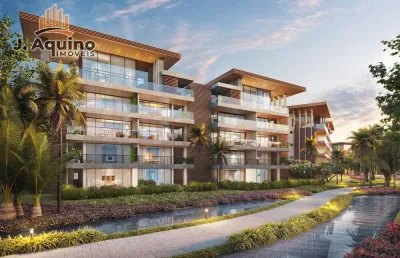 Apartamento com 2 quartos à venda na Av. Oceano Indico, S/n - Lot. Parque Das Fontes, Porto das Dunas, Aquiraz