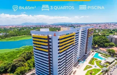 Apartamento com 3 quartos à venda na Rua Padre Guerra, Pici, Fortaleza