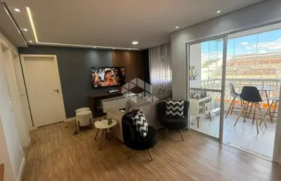 Apartamento de 73m² com 3 dormitórios e estrutura completa de laze